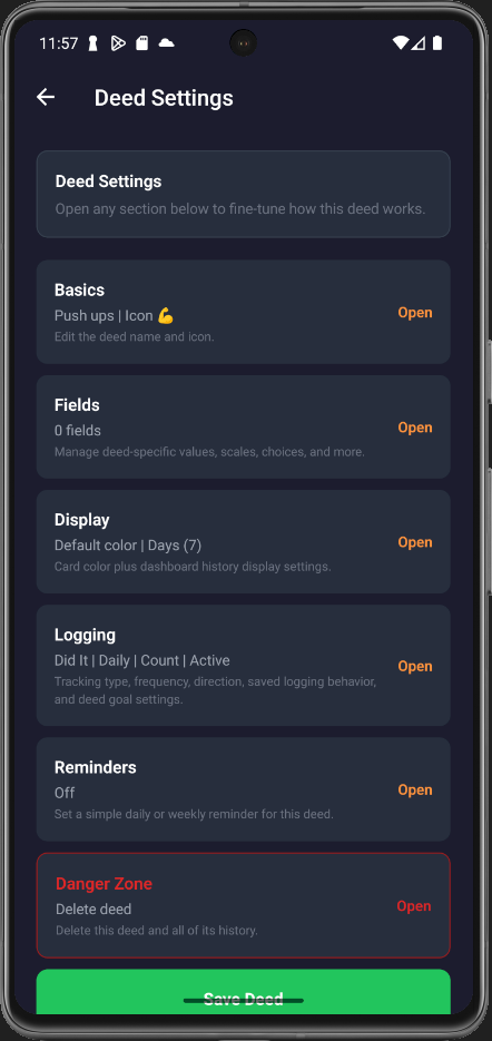 Simple, private controls